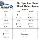 H200713 PHILLIPS PAN HEAD SHEET METAL SCREW ASSORTMENT - Image 4